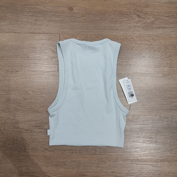 NWT 2 XS Aritzia Sunday Best Synchseamless tank blue - Picture 11 of 12